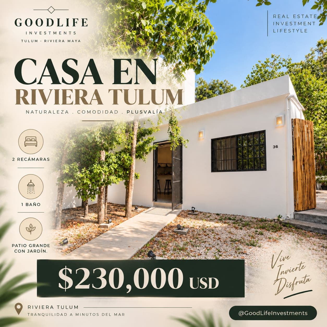 *_CASA EN RIVIERA TULUM EN VENTA_*